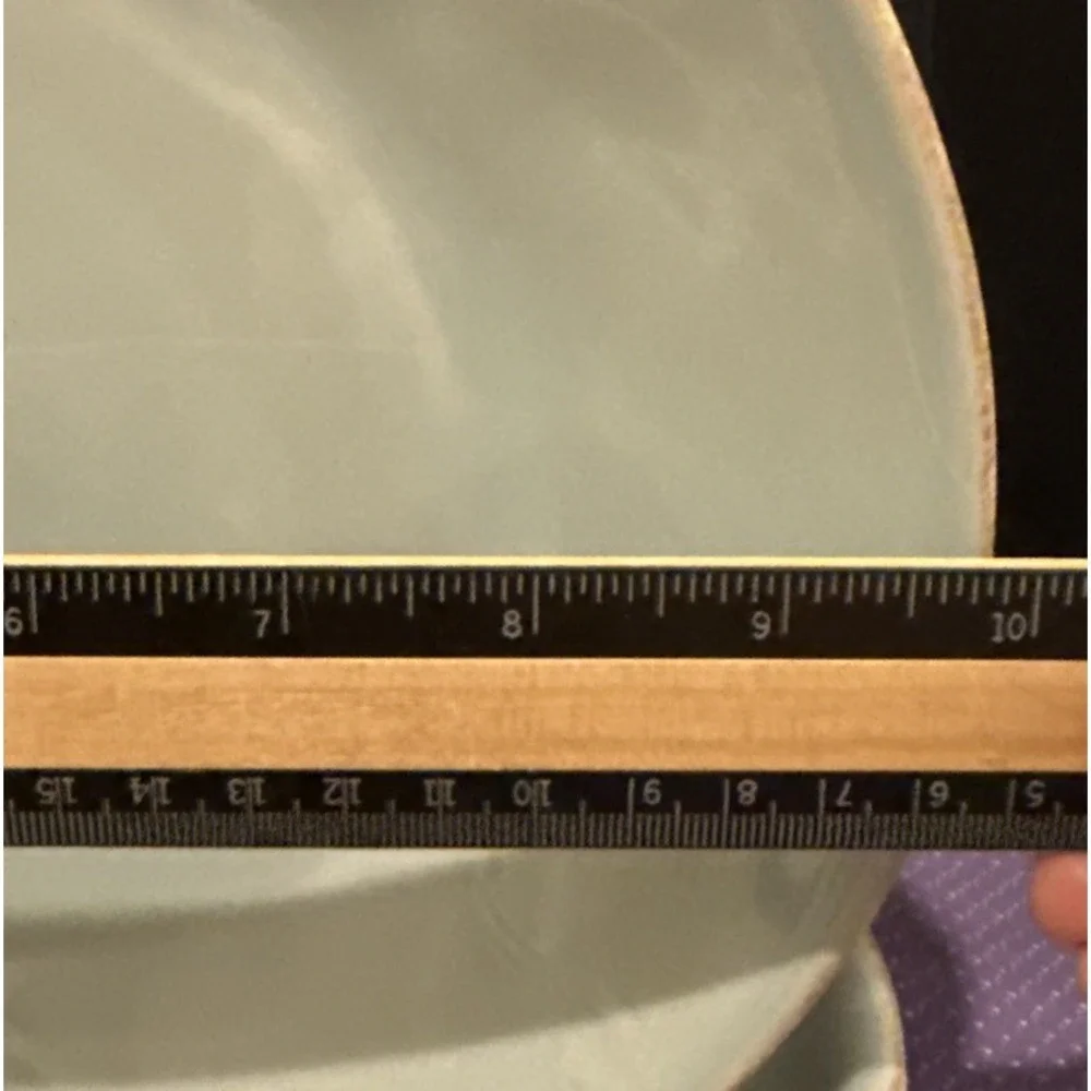 Costa Nova Deep Round Plate‎ Plates Pasta Turquoise Portugal 10 Inch Set Of 2